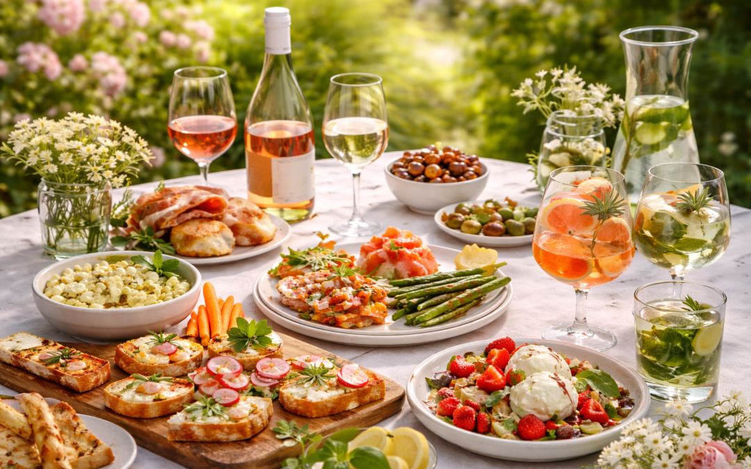 Le printemps arrive dans quelques semaines : l’apéritif change de saison